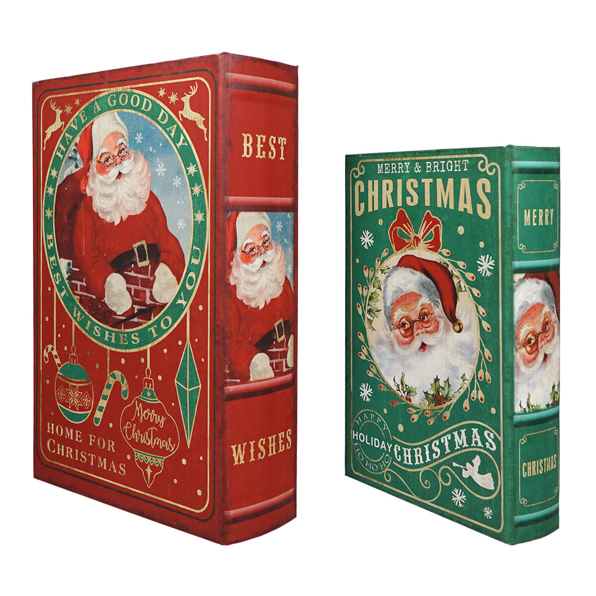Christmas Book Boxes Set/2