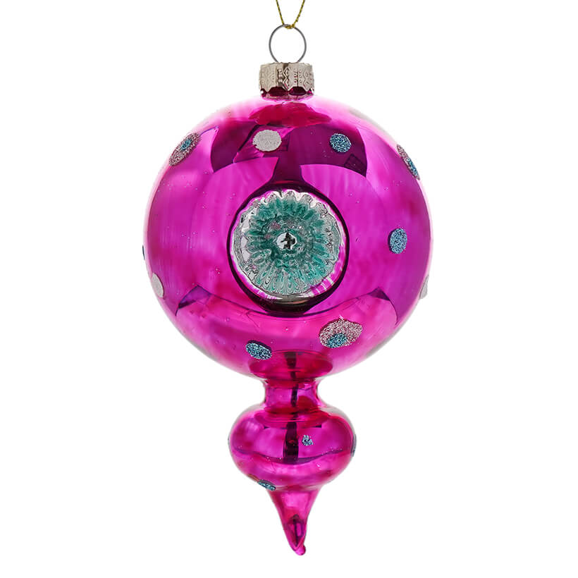 Pink Retro Glam Ornament
