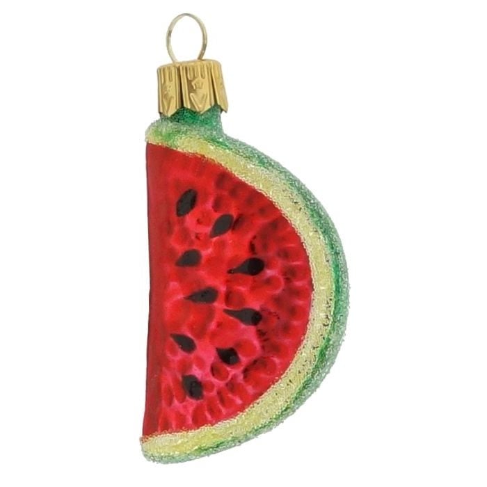 Mini Watermelon Slice Ornament