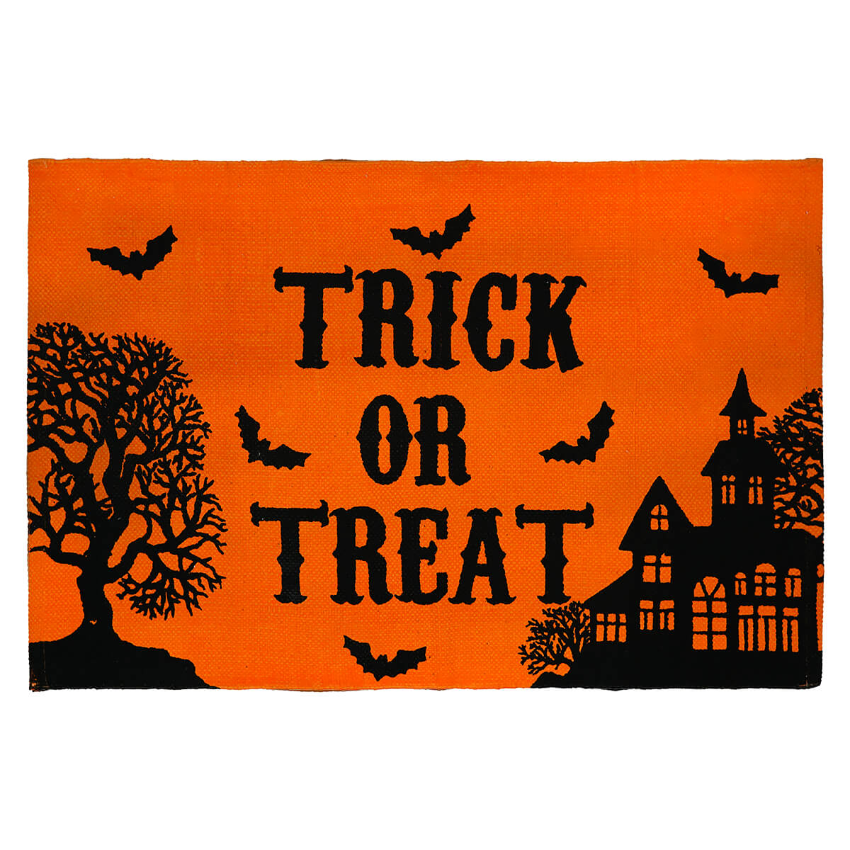 Trick Or Treat Dhurrie Mat
